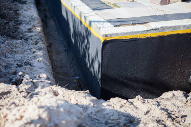 Professional Exterior Waterproofing technician working in Titusville, PA